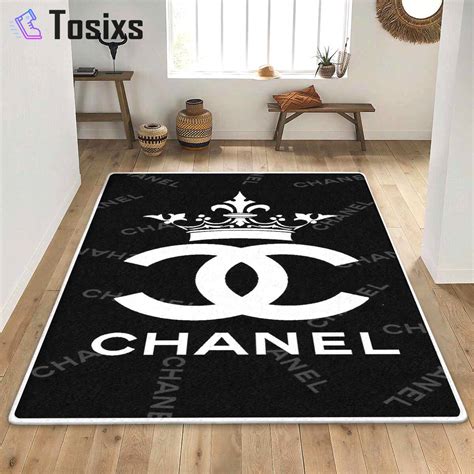 chanel rug replica|chanel inspired area rug.